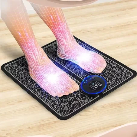 Tapis de Massage des Pieds EMS Pro – Soulagement des Douleurs, Pieds Lourds et Circulation Sanguine