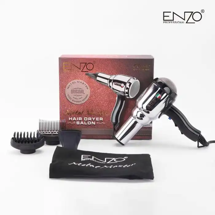 Sèche cheveux - ENZO - EN-3001 - 17000 RPM - Cordon pivotant 360° - Revêtement en titane