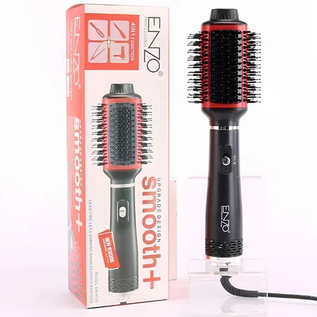 Enzo PROFESSIONAL Smooth Plus 4 en 1 Brosse électrique en nano-céramique