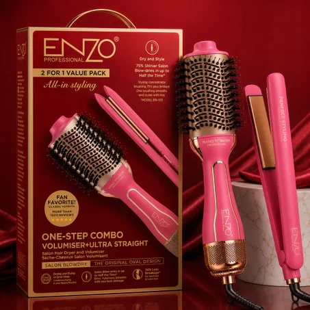 Enzo Pack Brosse + Lisseur