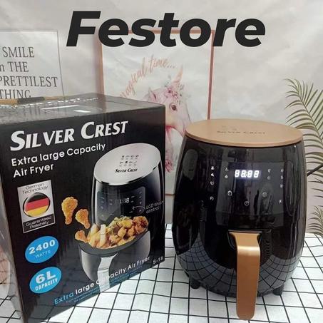 🔥 مقلاة هوائية بسعة 6 لتر 🫙