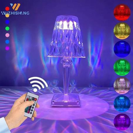 أباجورة كرستالية ليد