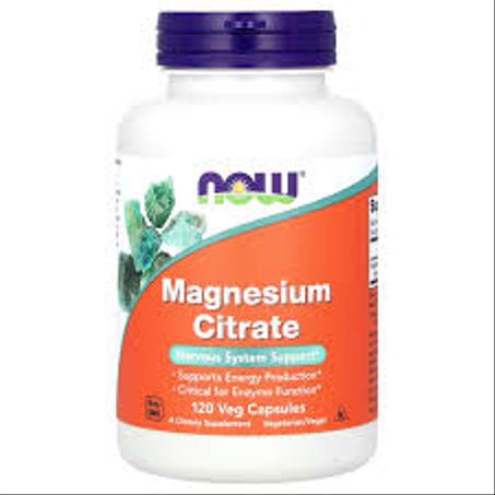 NOW FOODS MAGNESIUM CITRATE 120capsules