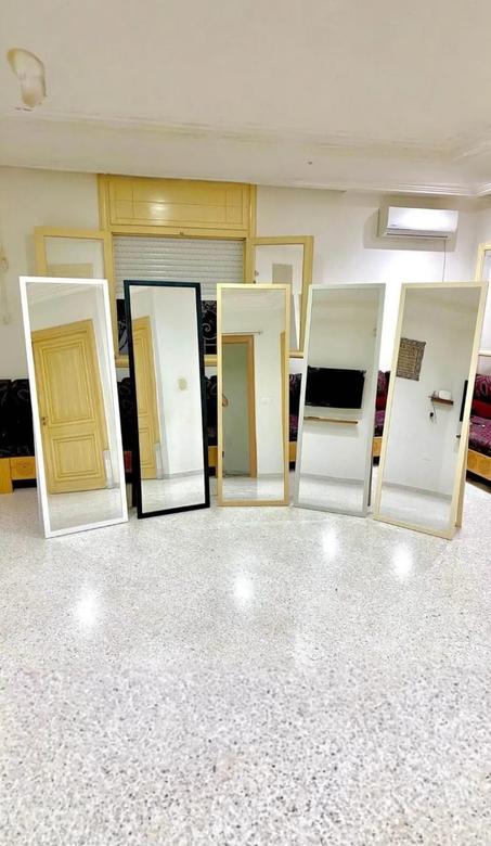 Miroir en bois 160cm/50cm