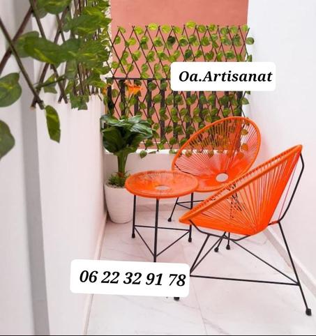 Akapolco Chaises et Table 'Pack Akapolco'