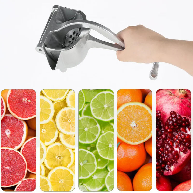 عصارة حمضيات يدوية مصنوعة من سبائك الألومنيوم