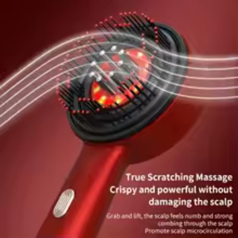Electric Scalp Massager Comb – Microcurrent Hair Stimulation Brush