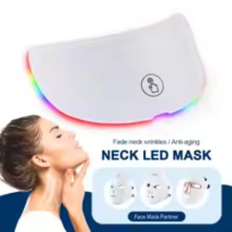 LumiGlow™ 7-Color Wireless LED Face & Neck Mask – Skin Rejuvenation & Anti-Aging Therapy
