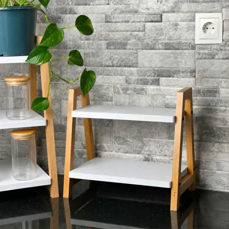 Étagère de rangement 2 niveau