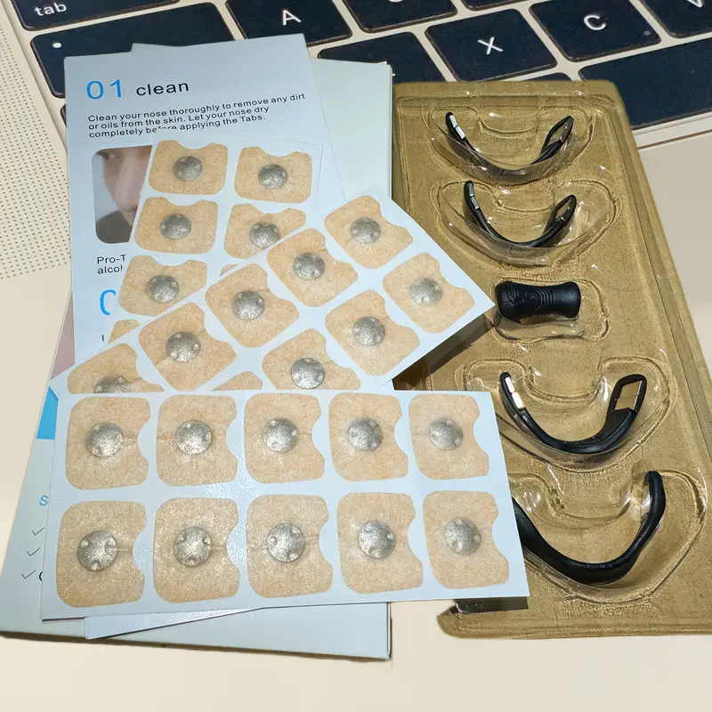 Kit شرائط الأنف ضد الشخير + كليبات – Nasal Strips & Clips Anti Snoring