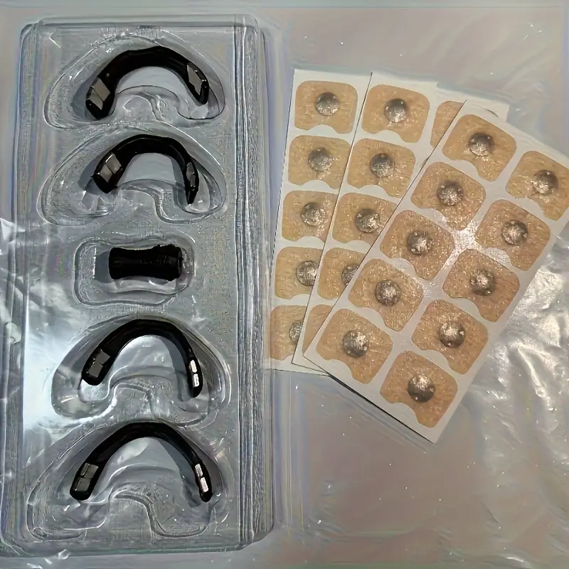 Kit شرائط الأنف ضد الشخير + كليبات – Nasal Strips & Clips Anti Snoring