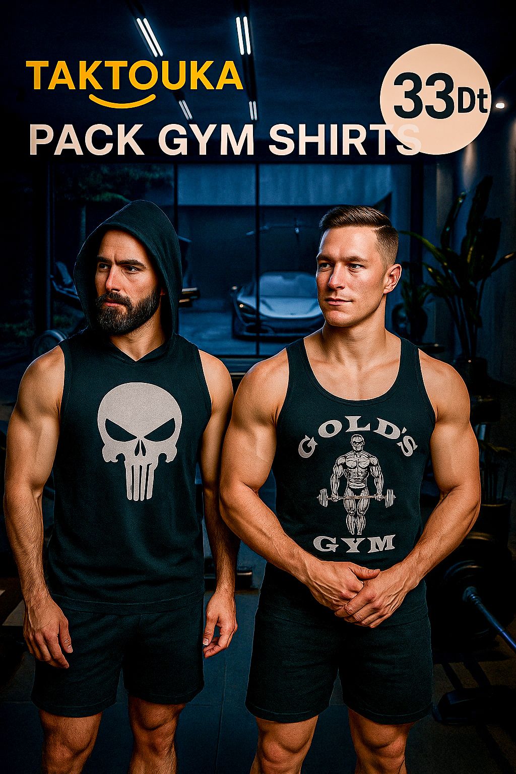Pack Promo Gym Shirts