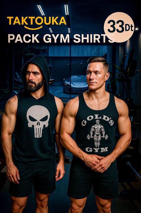 Pack Promo Gym Shirts