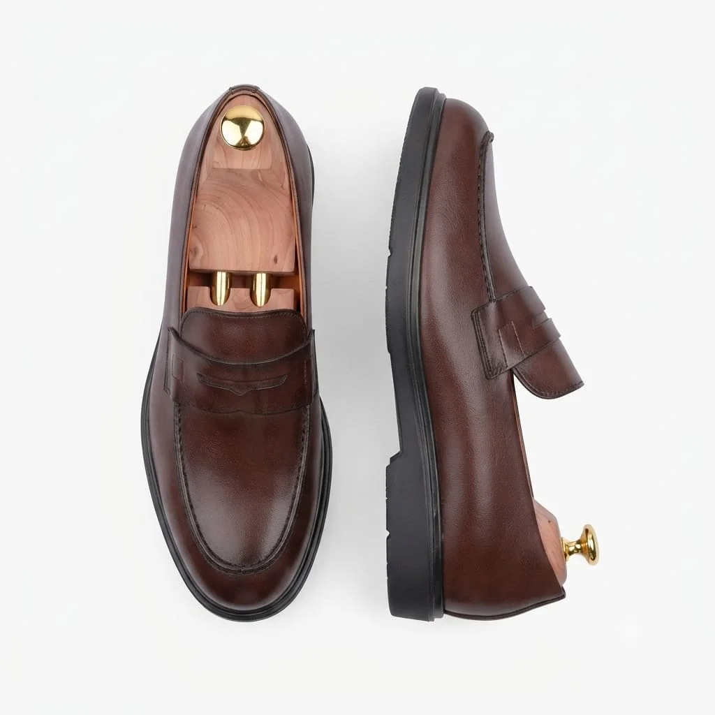 Chaussure Classique en Cuir R245 - Marron