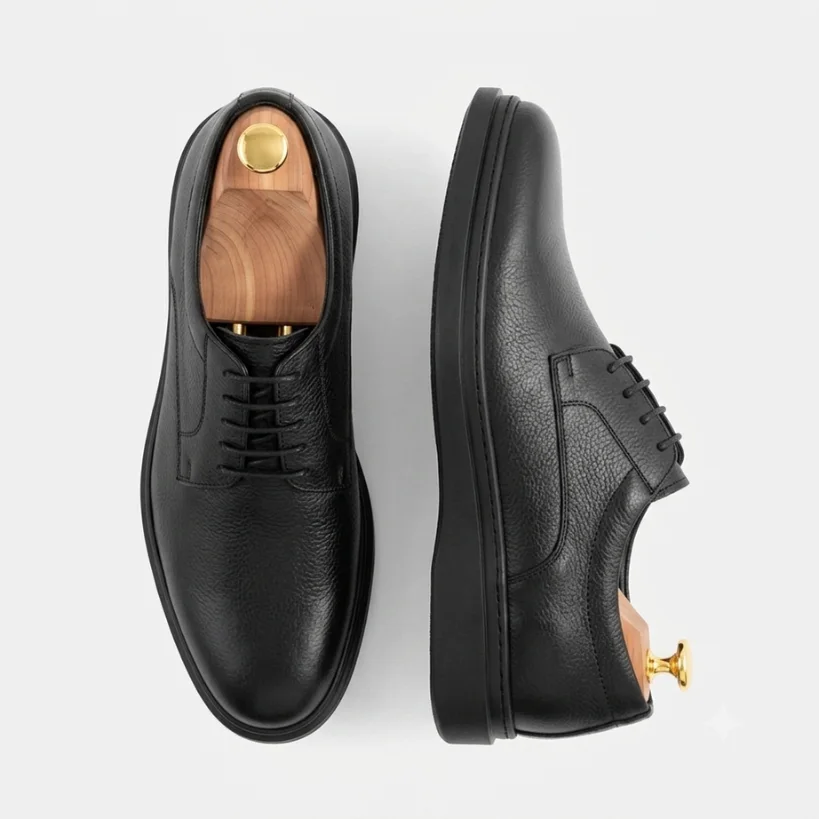 Chaussure Classique en Cuir R189 - Noir