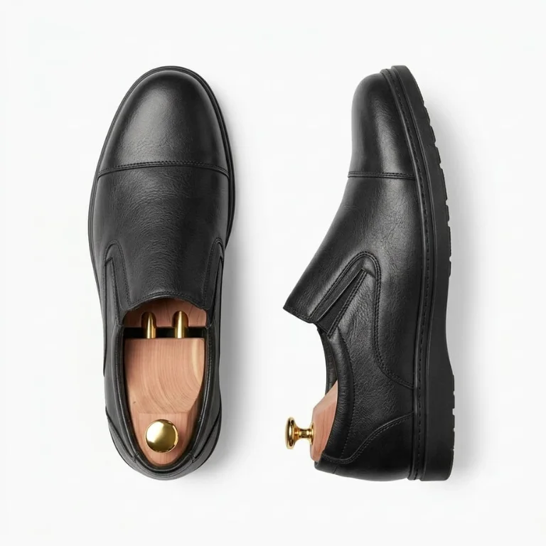 Chaussure Classique en Cuir R154 - Noir