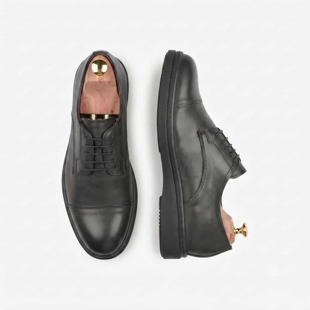 Chaussure Classique en Cuir R267 - Noir
