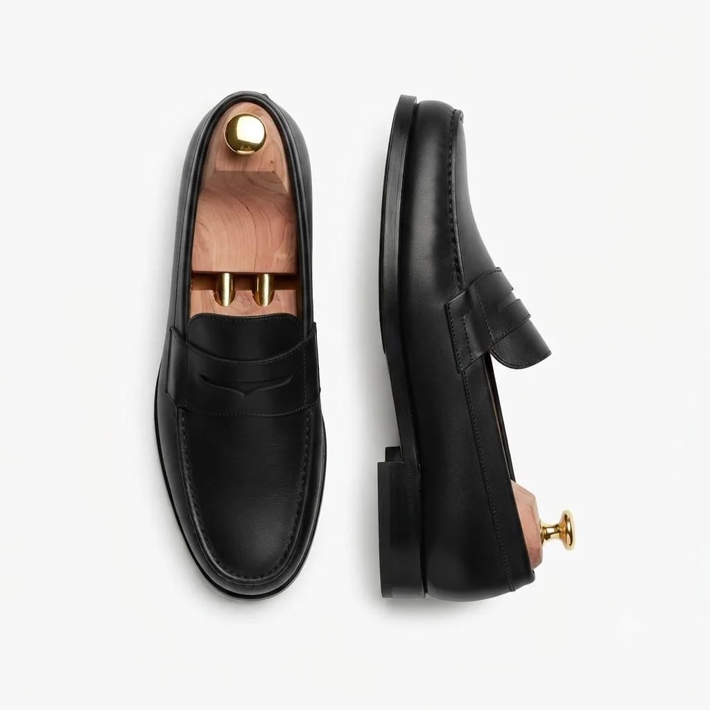Chaussure Classique en Cuir R156 - Noir