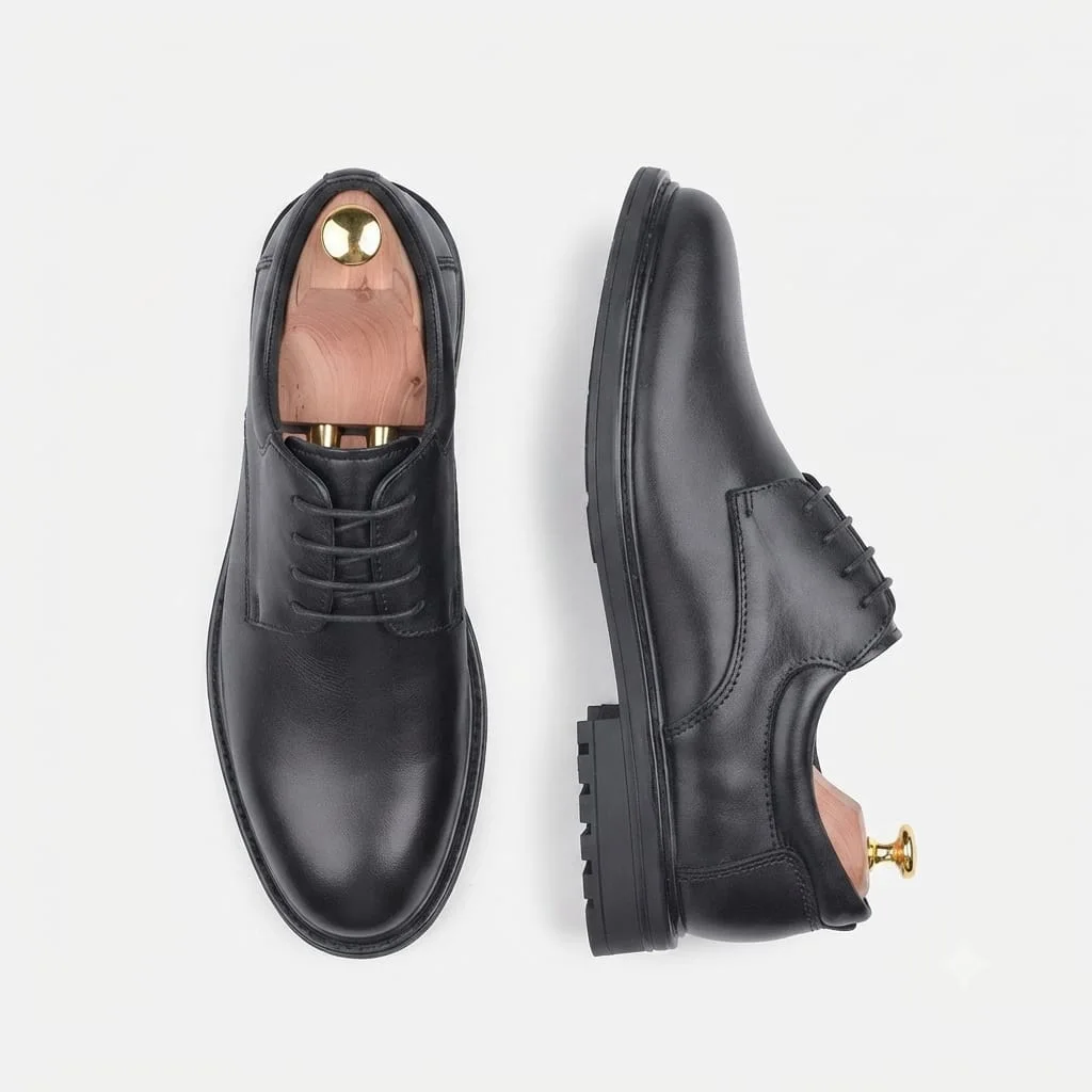 Chaussure Classique en Cuir R235 - Noir