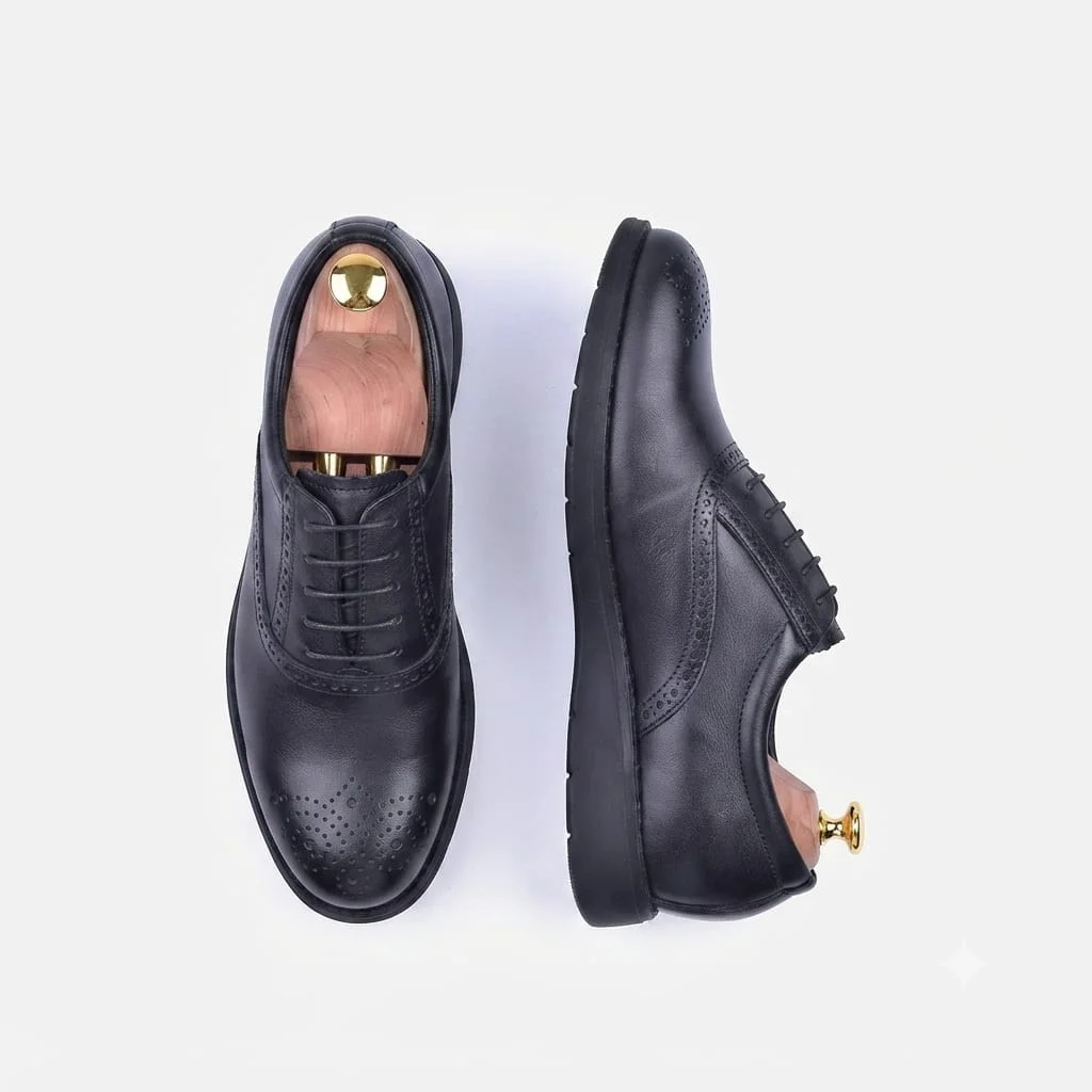 Chaussure Classique en Cuir R246 - Noir