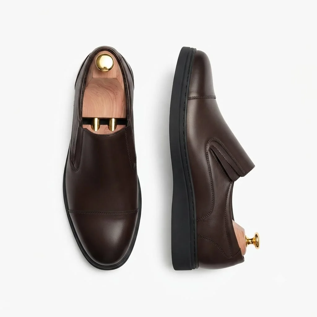 Chaussure Classique en Cuir R154 - Marron