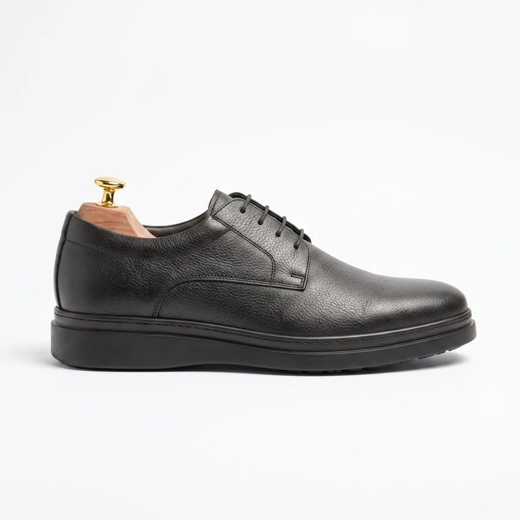 Chaussure Classique en Cuir R189 - Noir