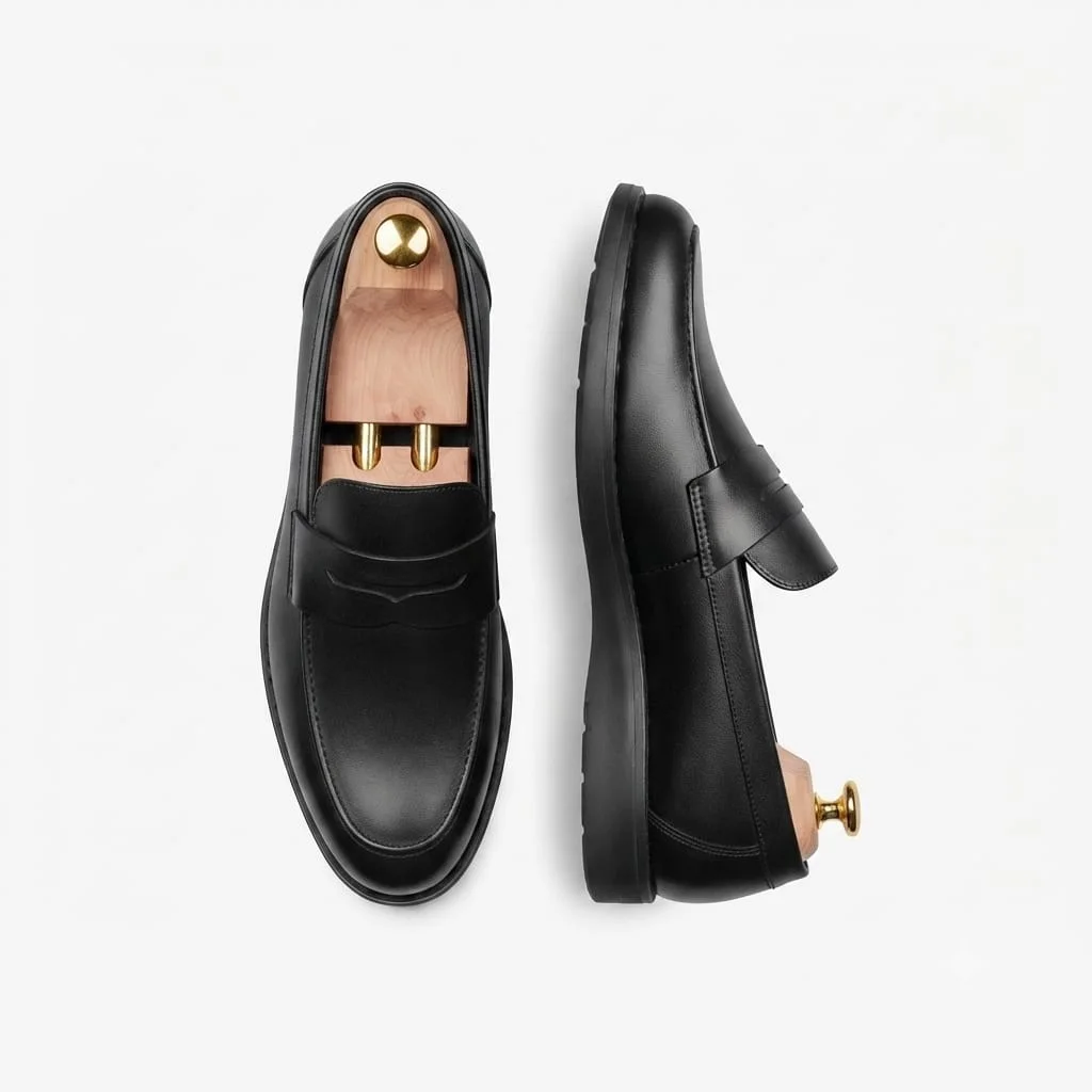 Chaussure Classique en Cuir R244 - Noir