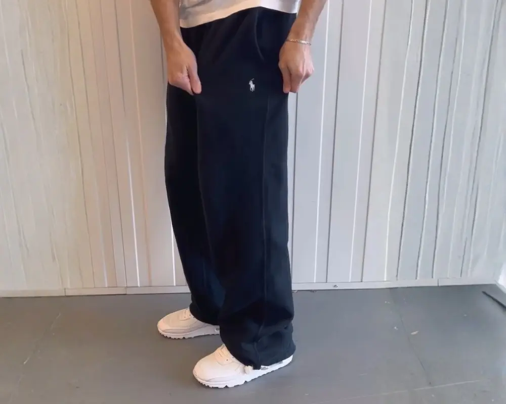 Ralph Baggy Jogger | Black