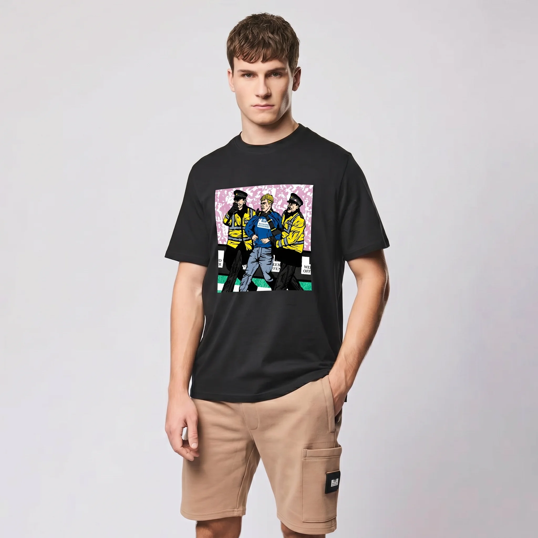 Stratford Avenue Graphic T-Shirt Black