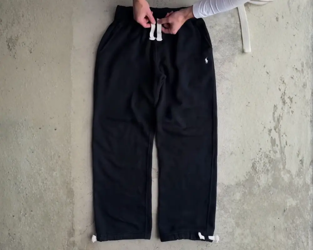 Ralph Baggy Jogger | Black