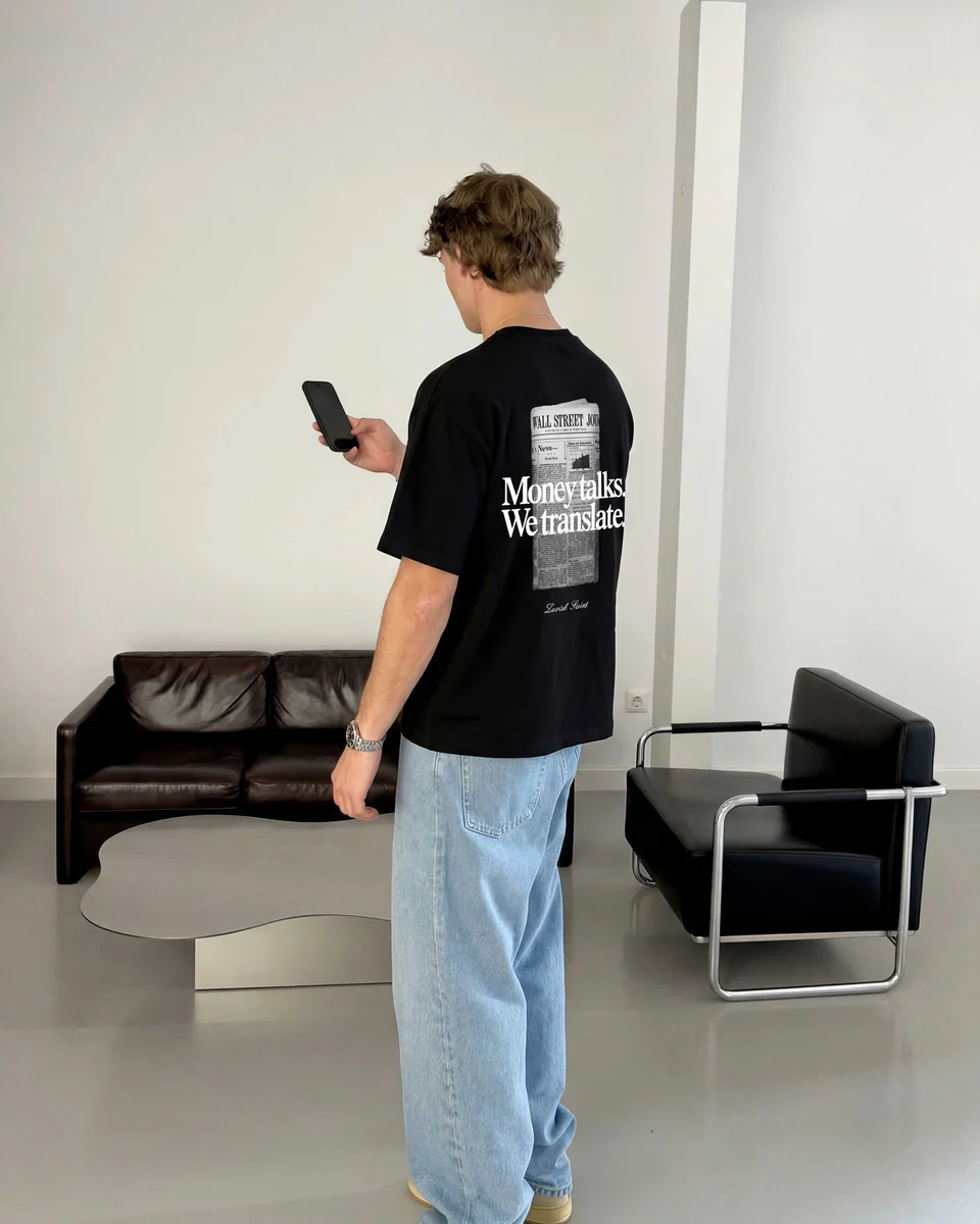 Money Talks T-shirt - Black