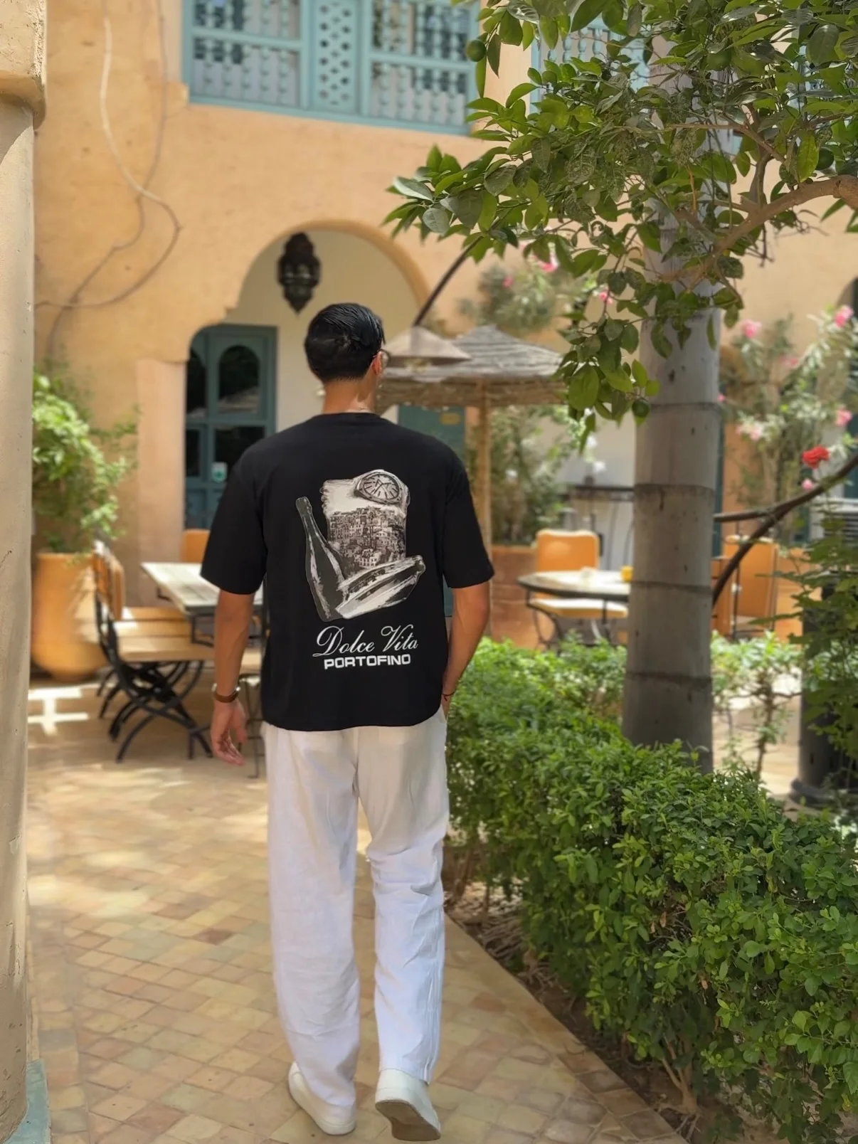 Dolcevita Portofino T-Shirt Black