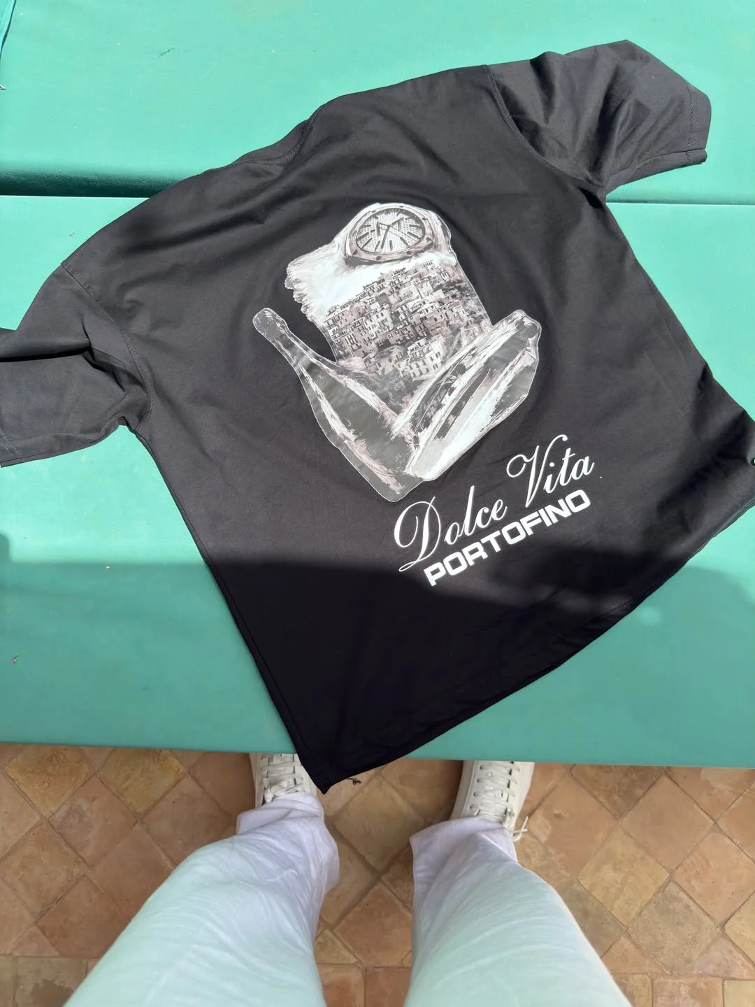 Dolcevita Portofino T-Shirt Black