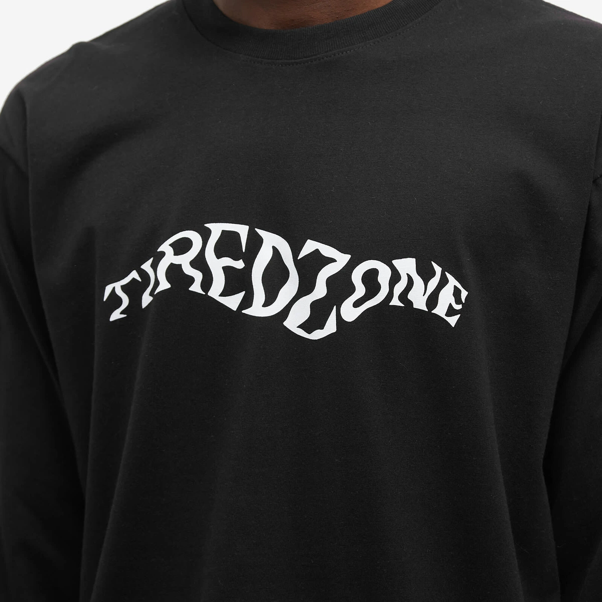 Long Sleeve Tired Zone Black