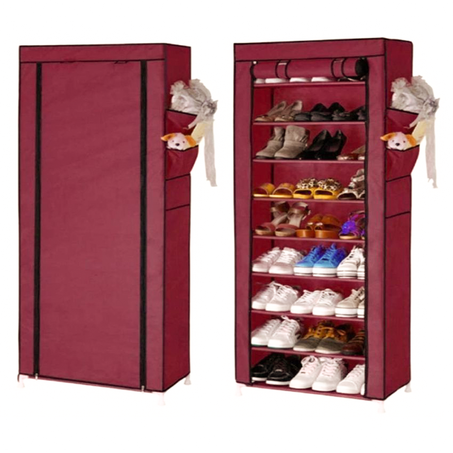 خزانة الأحذية من 8 طبقات