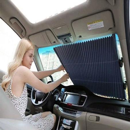 غطاء الزجاج الأمامي حماية السيارة من الأشعة فوق البنفسجية