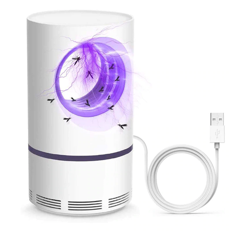 مصباح طارد البعوض مع ضوء الأشعة فوق البنفسجية لحماية الأطفال الرضع والحوامل