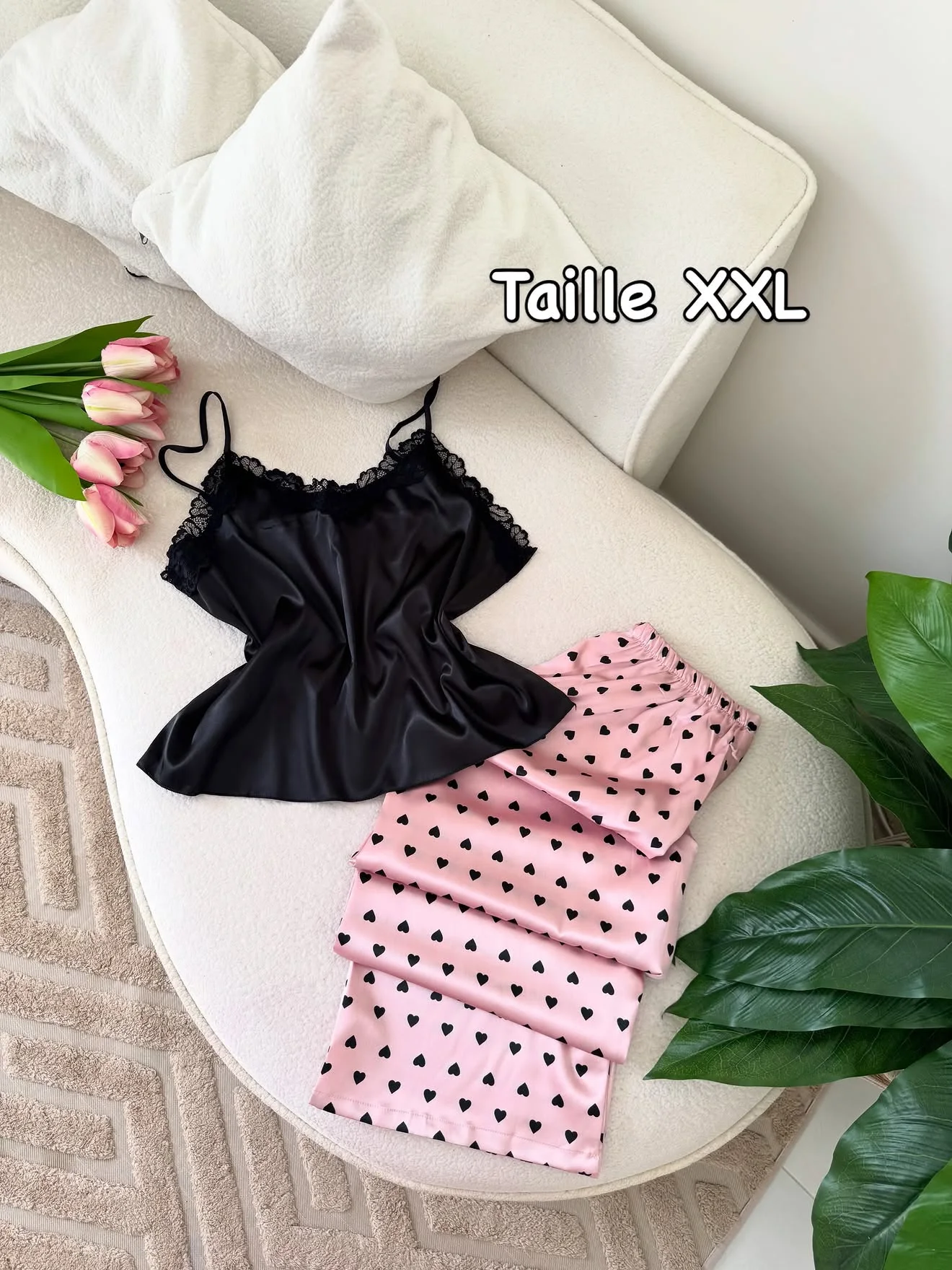 Ensemble Bustier Pontalong Datin