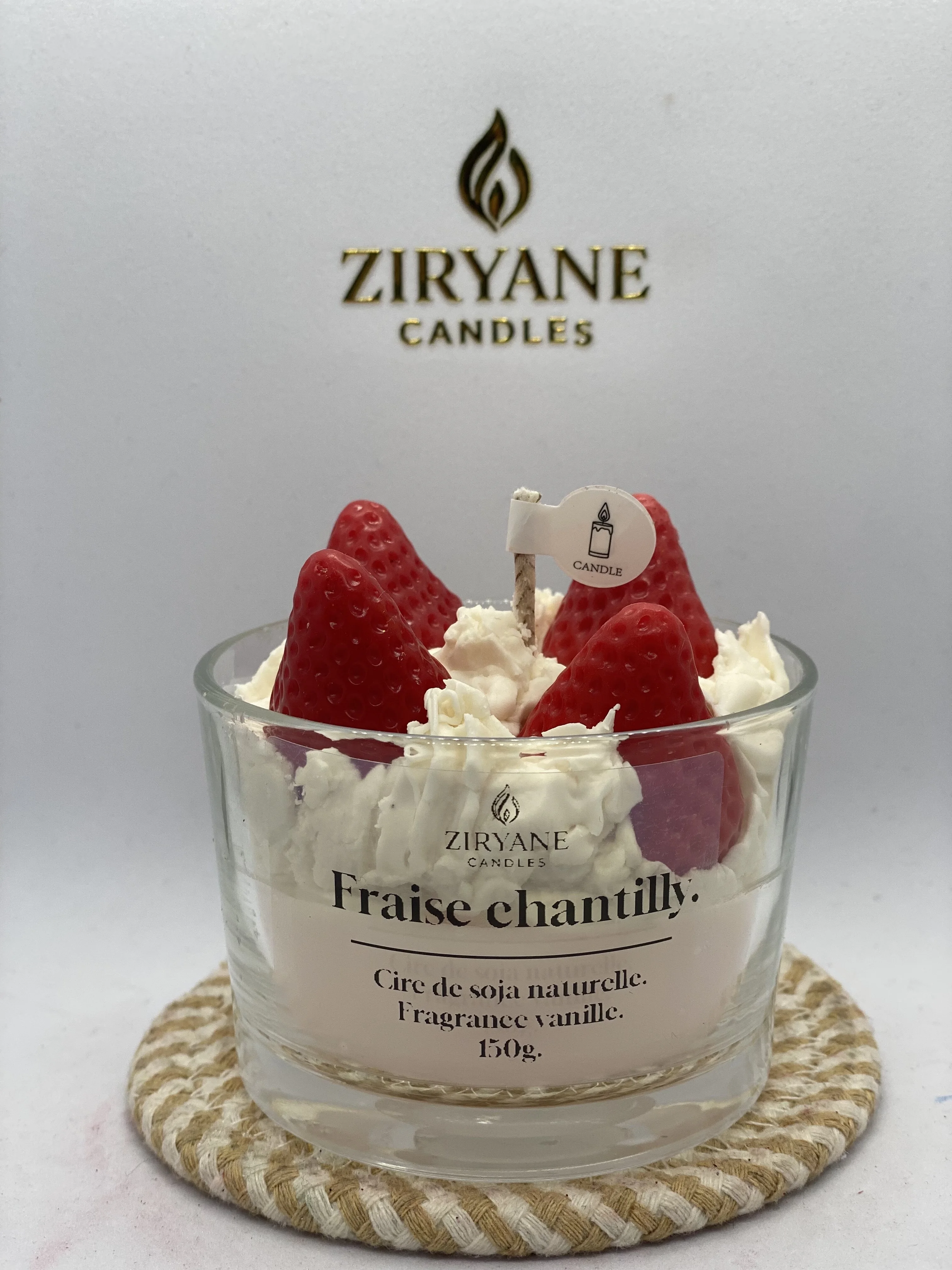 Fraise chantilly