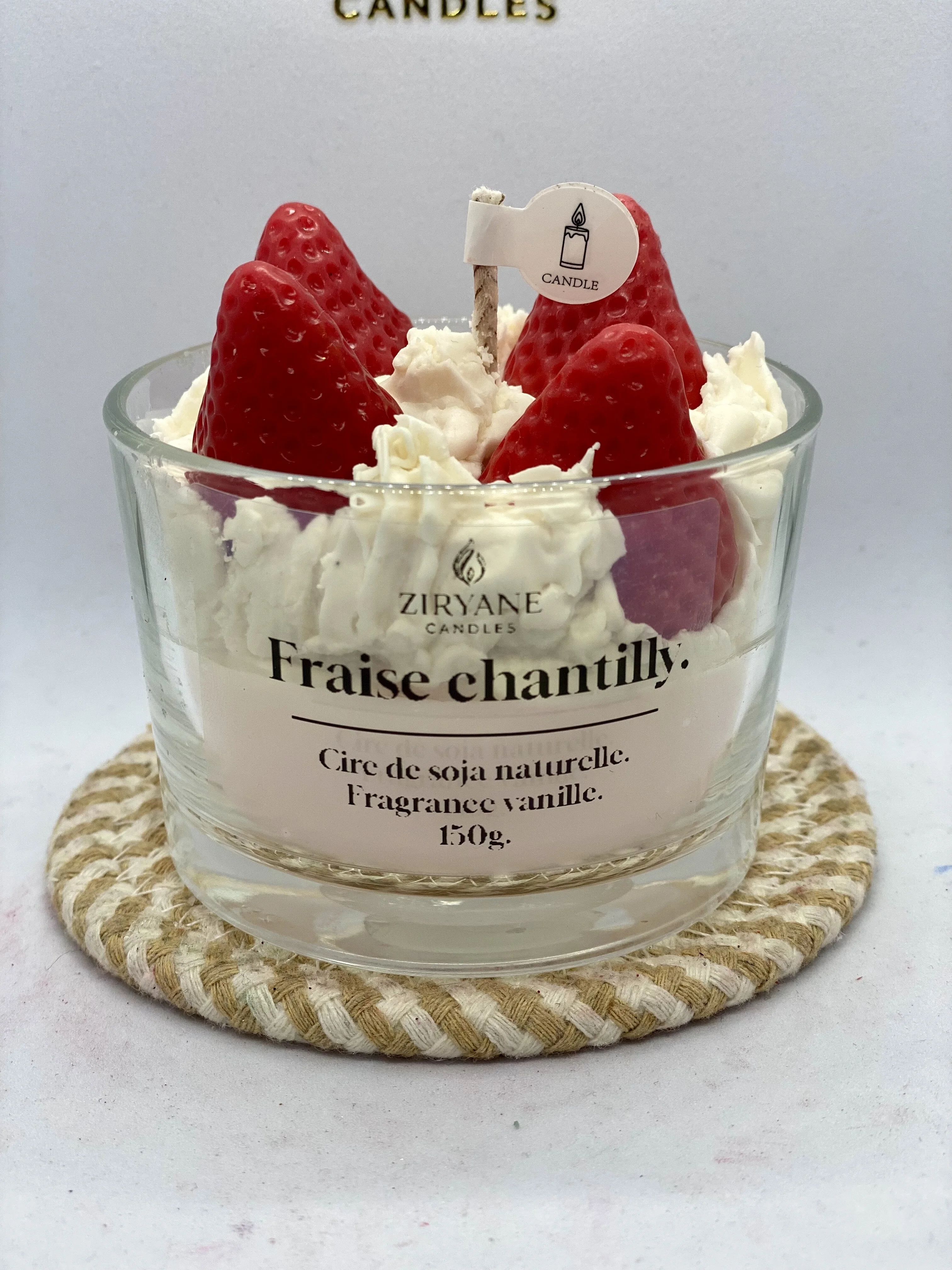 Fraise chantilly