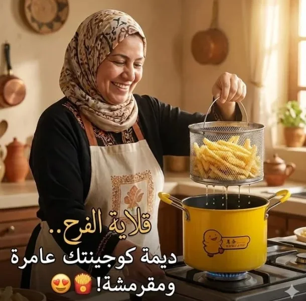 فريتور منزلي – قلي مقرمش بزيت أقل وراحة أكبر