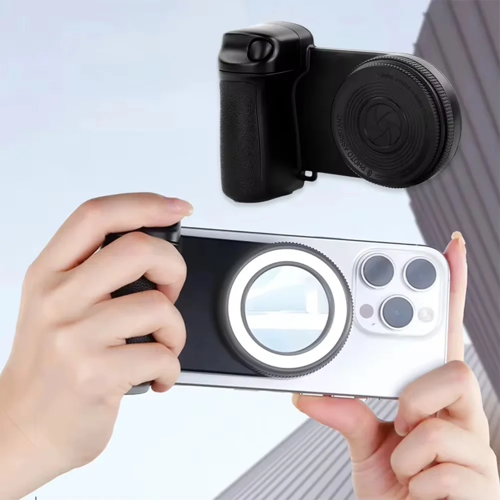 📸 FunShot Magnetic Grip 2 – Selfie Light & Stabilisateur Magnétique