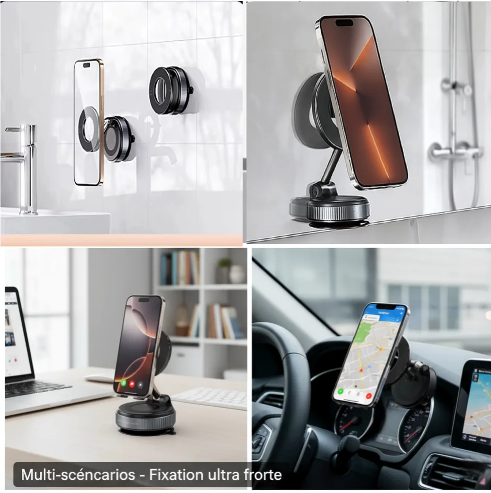 Support Magnétique 360° Premium
