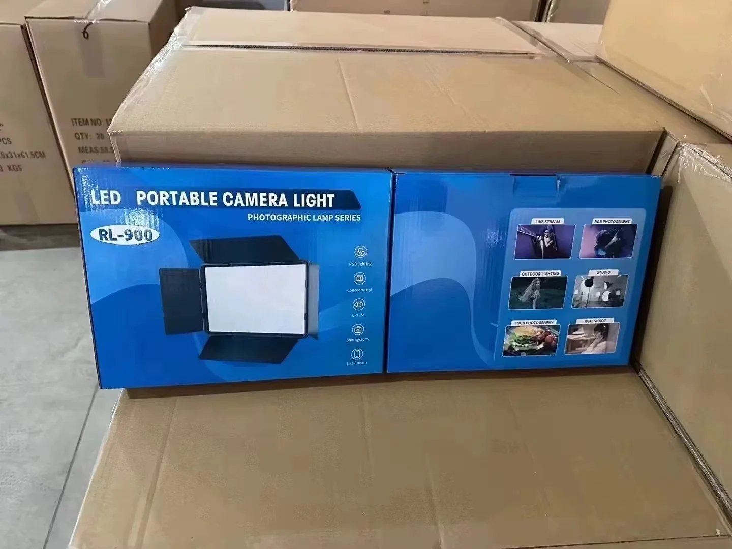 Kit Lumière LED Professionnel – Pro LED 800 avec Trépied