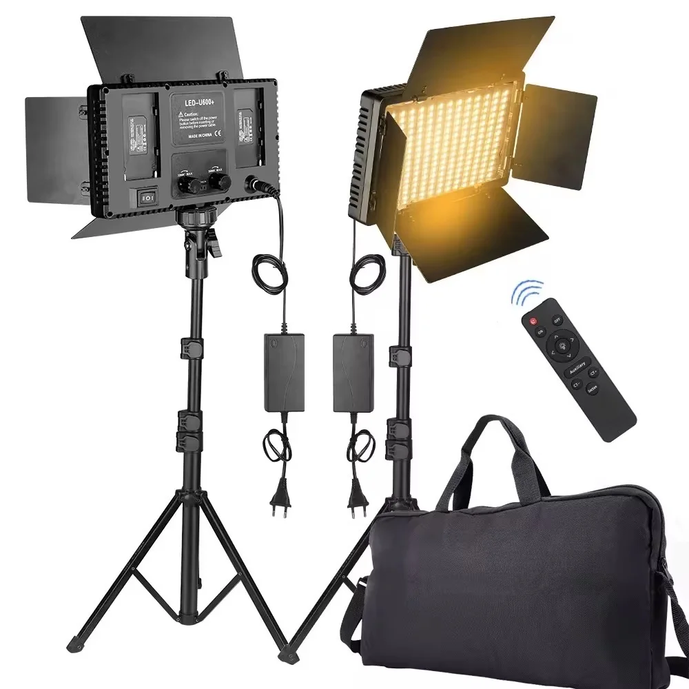 Kit Lumière LED Professionnel – Pro LED 800 avec Trépied