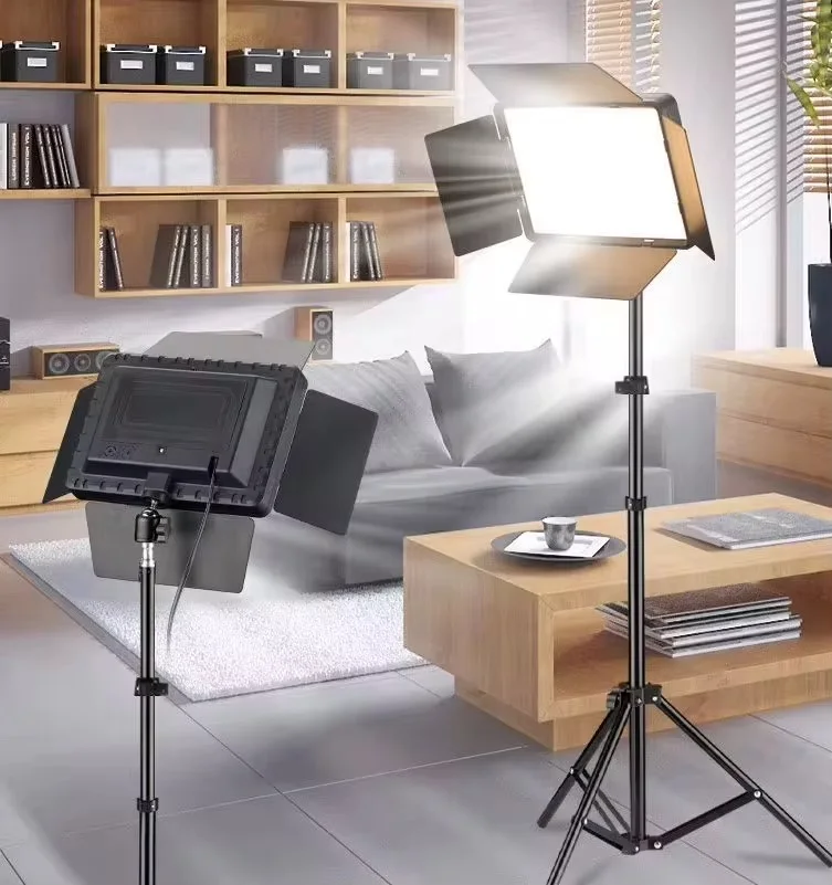 Kit Lumière LED Professionnel – Pro LED 800 avec Trépied