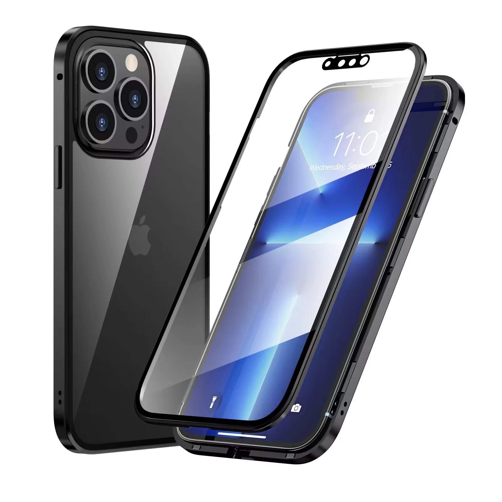 Coque Magnétique Transparente Ultra-Protection – 360°
