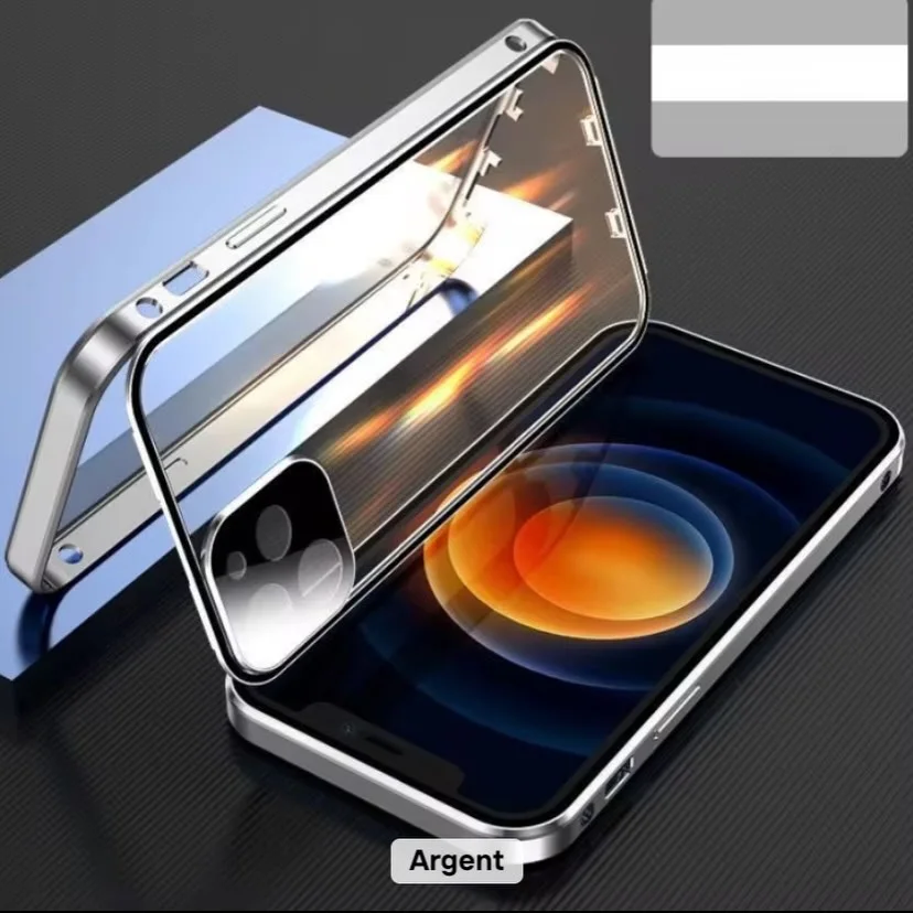 Coque Magnétique Transparente Ultra-Protection – 360°