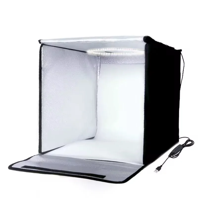 Boîte Studio LED Pliable 40 cm – Éclairage Professionnel pour Photos et Vidéos