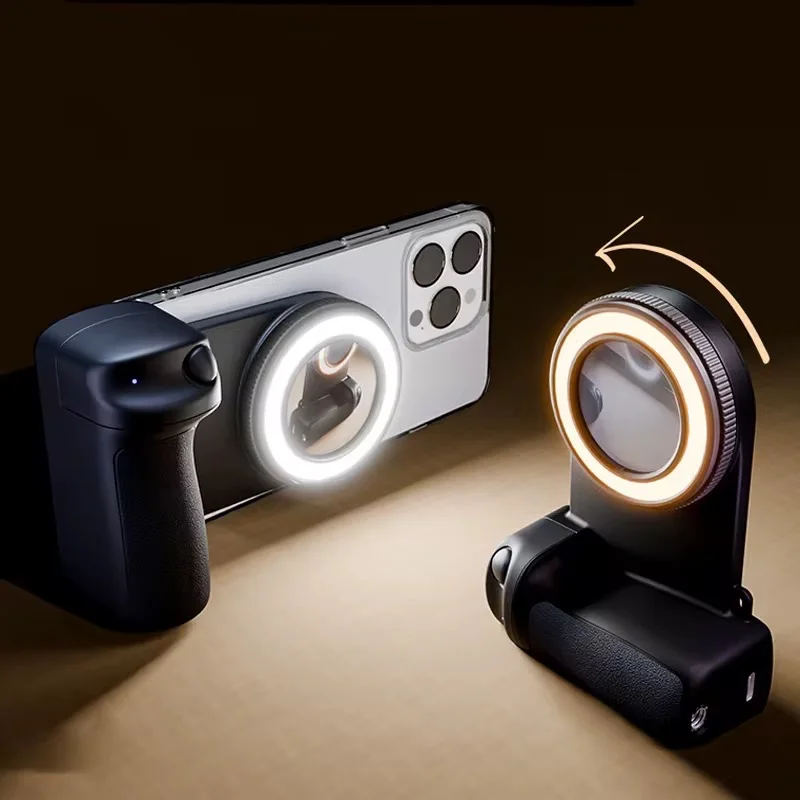 📸 FunShot Magnetic Grip 2 – Selfie Light & Stabilisateur Magnétique